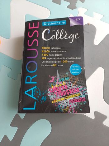 Dictionnaire larousse Collège