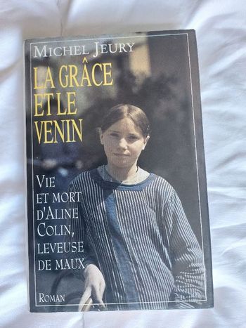 Livre titre La grâce et le venin