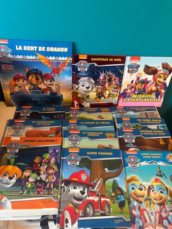 14 livres de la pat patrouille