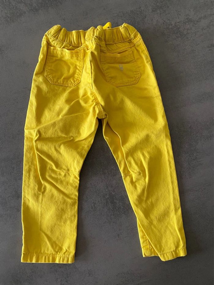 Pantalon jaune Obaïbi 23 mois / 86 cm - photo numéro 3