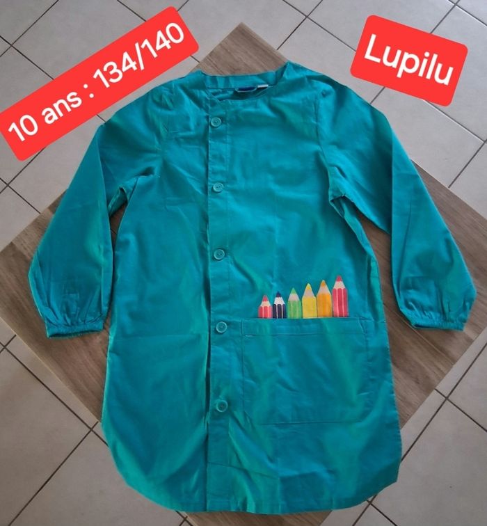 Tablier pour peinture 10 ans. Lupilu