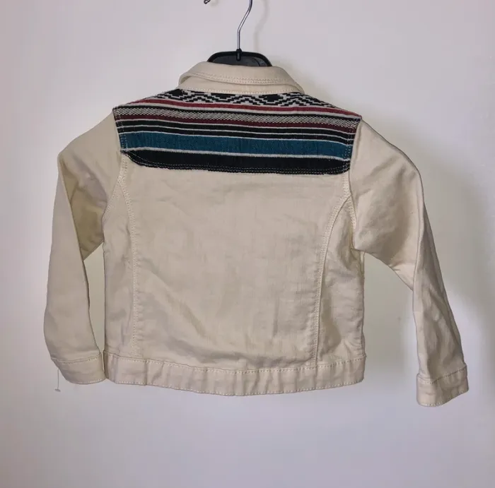 Veste en jean fille neuve - photo numéro 2