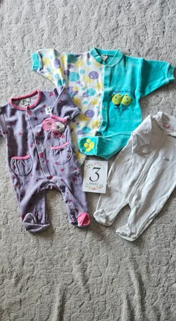 Lot pyjama 3 mois