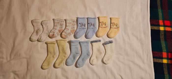 7 paires de chaussons pour bébé de 0 mois (naissance) à 9 mois - photo numéro 3