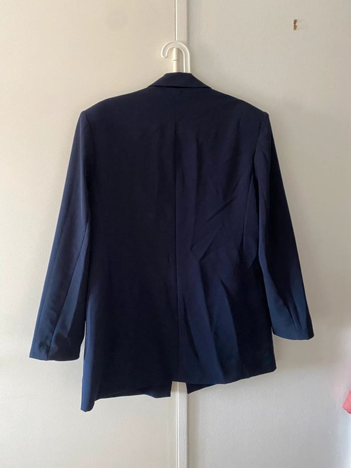 Blazer bleu Stradivarius - photo numéro 4