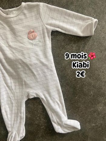 Pyjama 🌺 9 mois 🌺 Kiabi