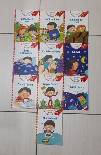 Lot livres Sami et Julie 
Très bon état