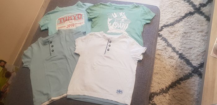 Lot de 4 tee shirts 4 ans