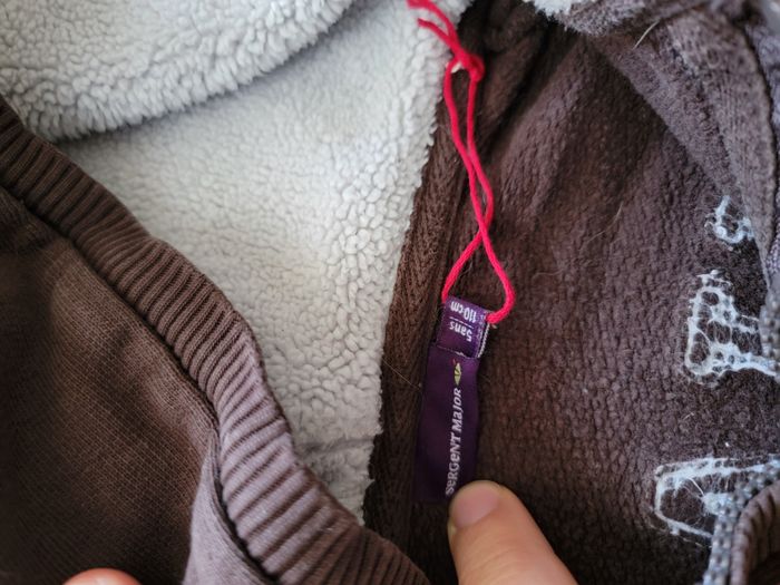 Gilet polaire marron 5 ans garçon - photo numéro 3