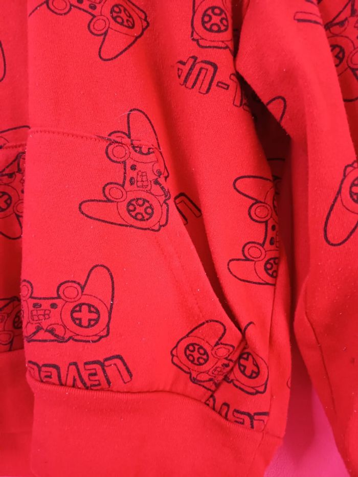 Sweat polaire enfant à capuche (E028) - photo numéro 3