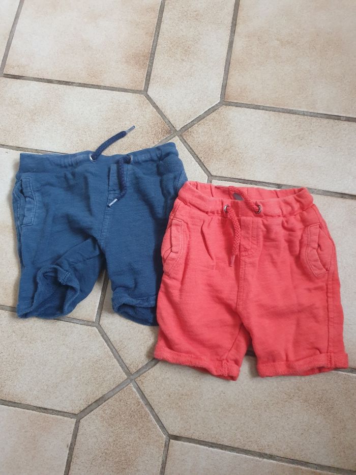 2 shorts souple 9m