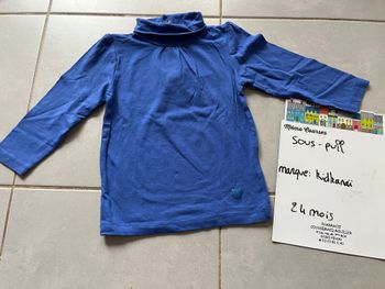 Sous pull fille 24 mois