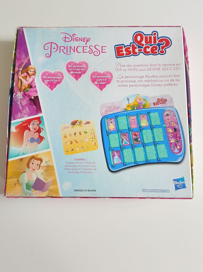 Qui est ce? Disney princesse hasbro gaming complet - photo numéro 2