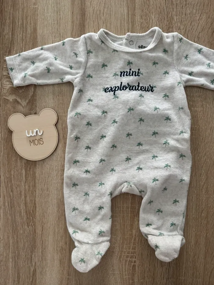 Pijamas - Taille 1 mois