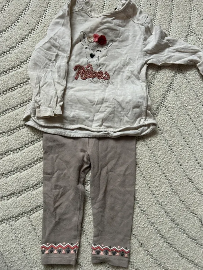 Ensemble beige