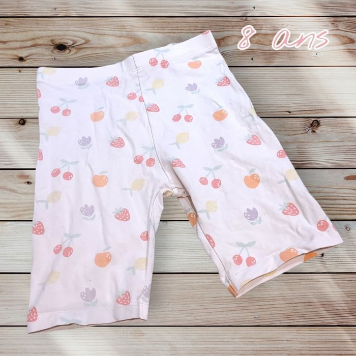 🍓🍍 cycliste à motifs fruits – fun & confort – 8 ans Kiabi 🍍🍓 - photo numéro 1