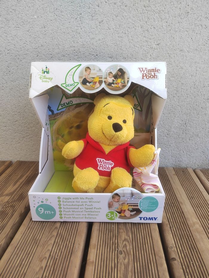 Peluche interactive Disney Winnie l’Ourson – neuve en boîte