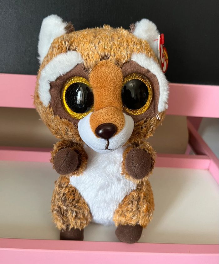 Peluche Rusty raton laveur TY