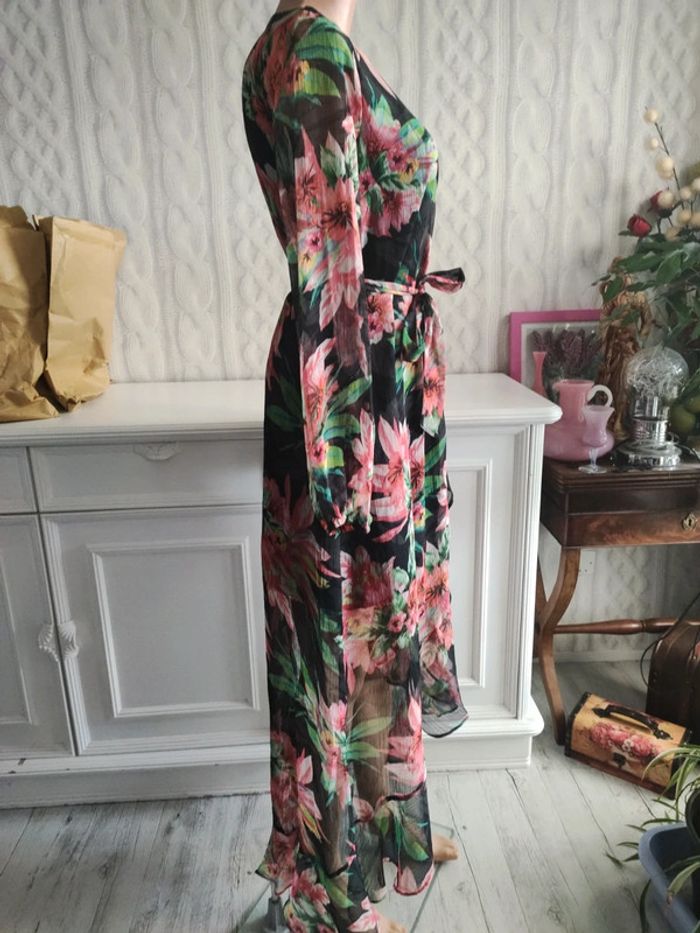 Robe longue cache-coeur Guess t38/40 - photo numéro 4