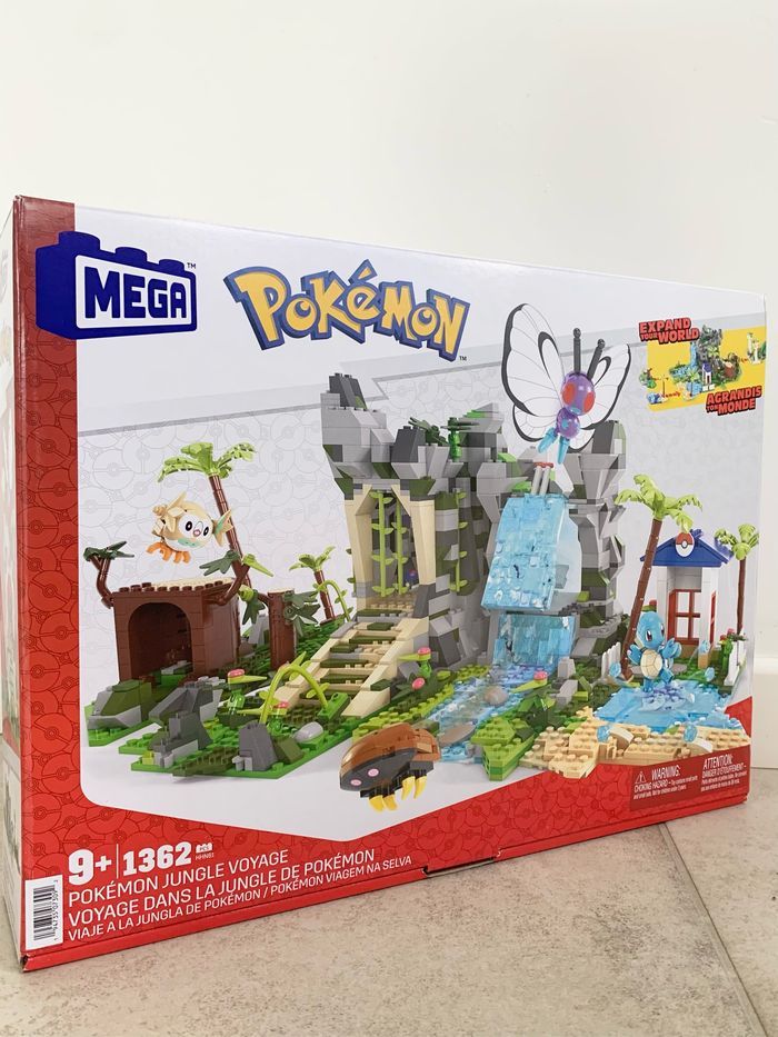 Jeu de construction pokemon - expédition dans la jungle