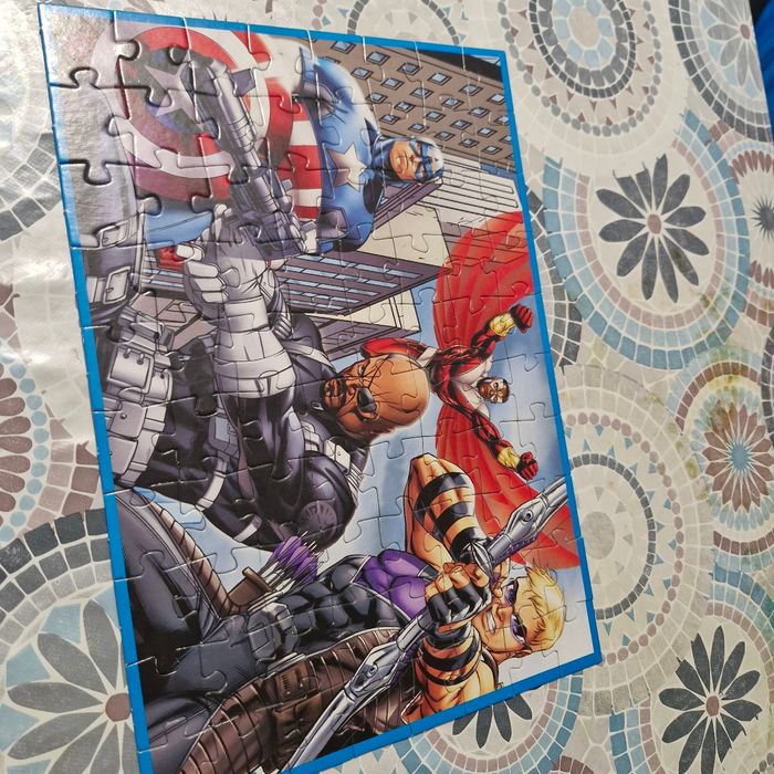 Puzzles × 4 marvel - photo numéro 4
