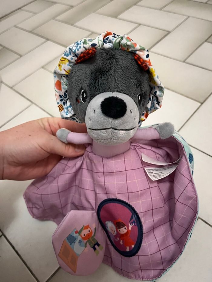 Marionnette réversible chaperon rouge - photo numéro 4