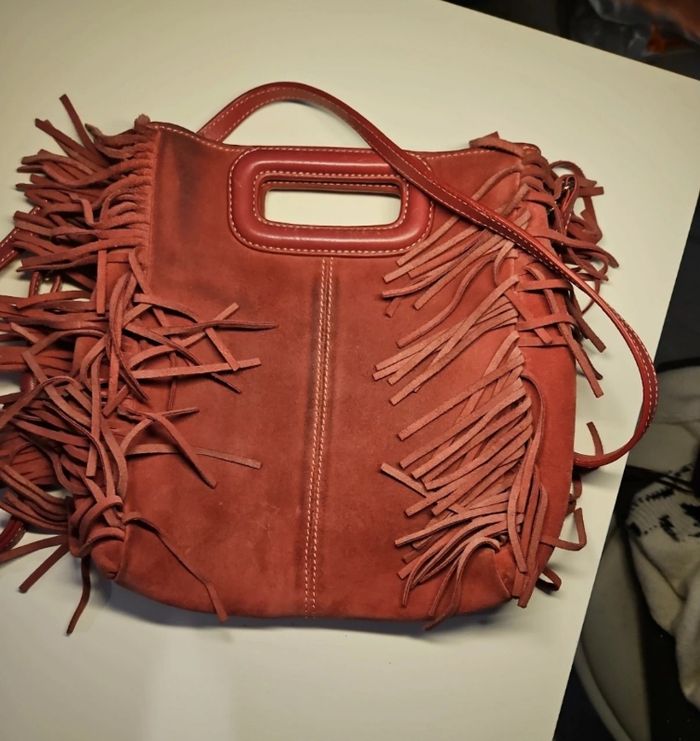 Sac maje framboise bordeaux - photo numéro 4