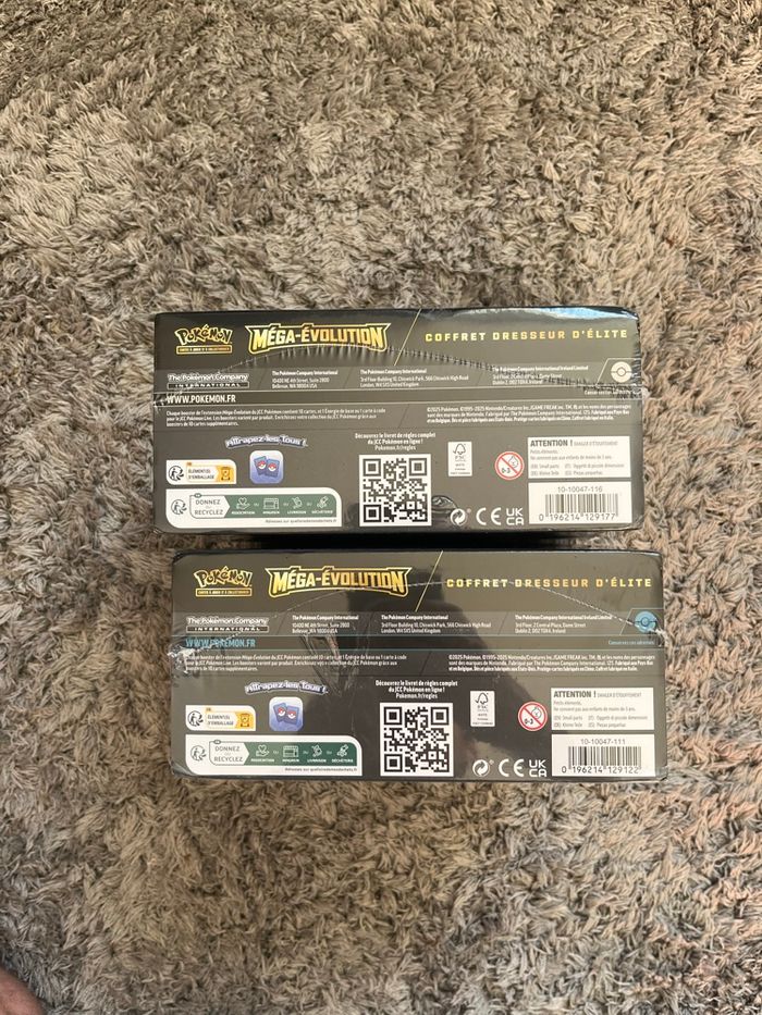 Lot ETB Méga Évolution Gardevoir et Lucario M01 FR Scellé - photo numéro 5