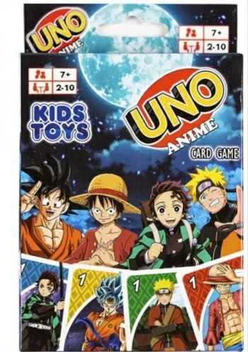 Jeu Uno "Animés"