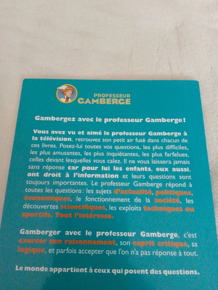 Professeur Gamberge - photo numéro 2