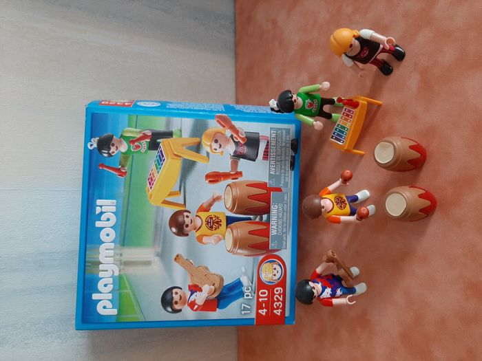 GROS LOT : ÉCOLE Réf.4324 - GYMNASE Réf.4323 - BOUTIQUE Réf.4327 - MUSIQUE Réf.4329 "PLAYMOBIL" - n° - photo numéro 4