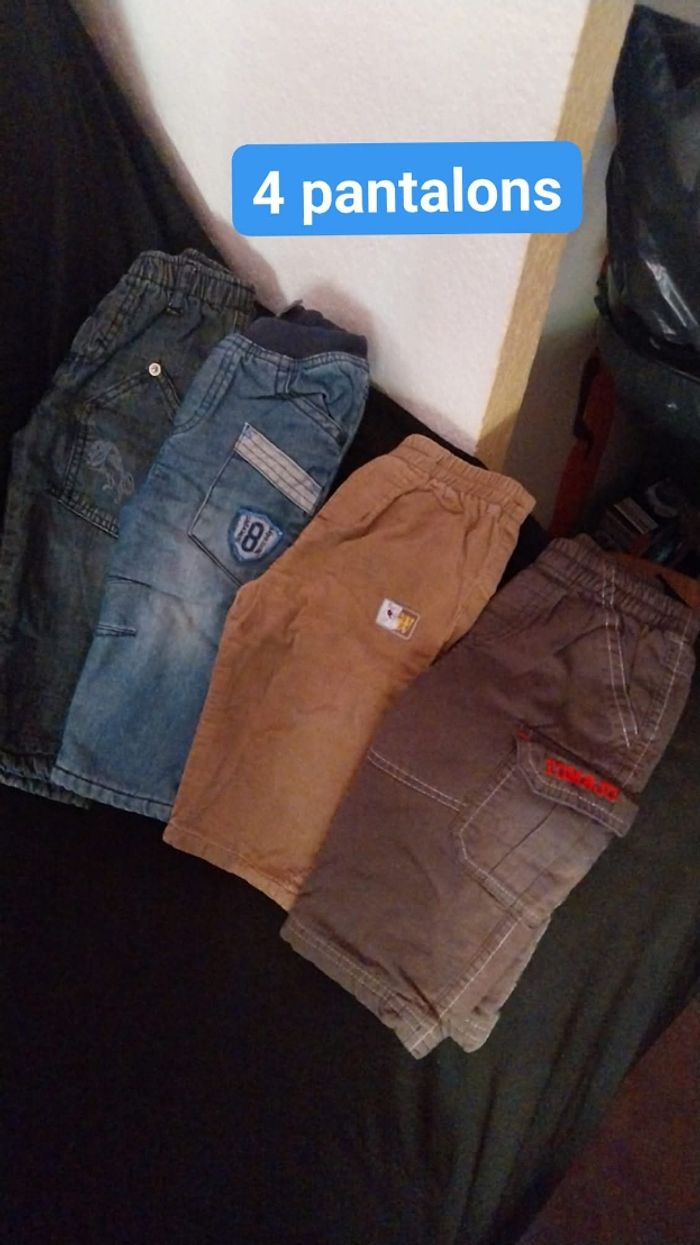 Lot pantalons 12 mois garçon - photo numéro 5