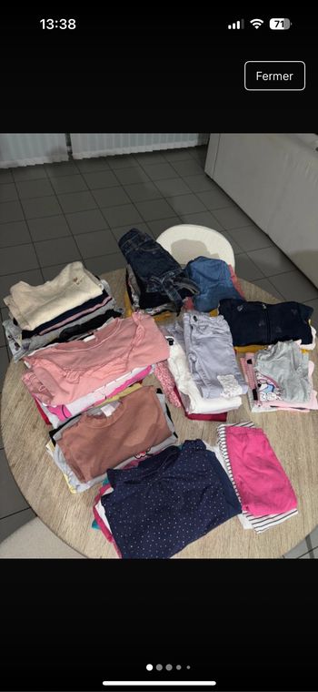 Lot fille taille 3 ans