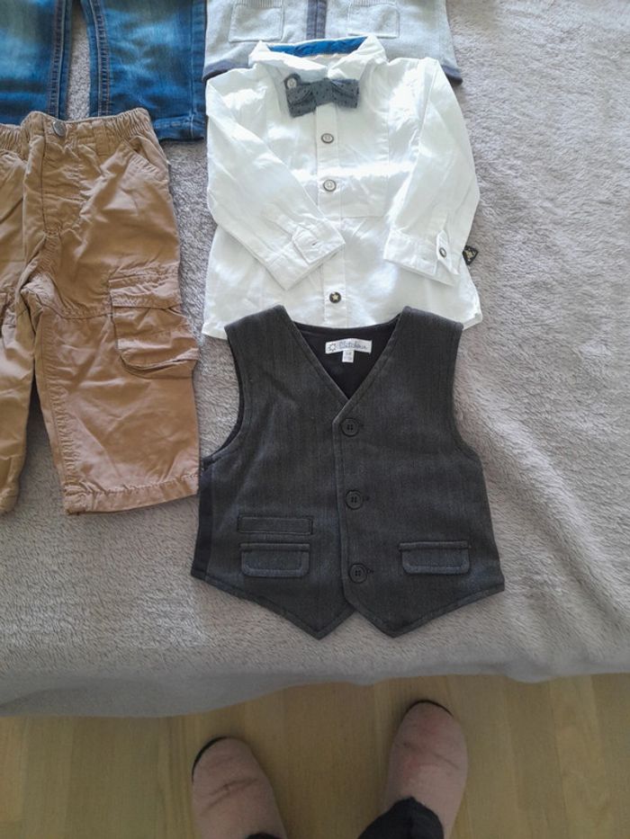 Lot vêtements garçon taille 9 mois - photo numéro 7