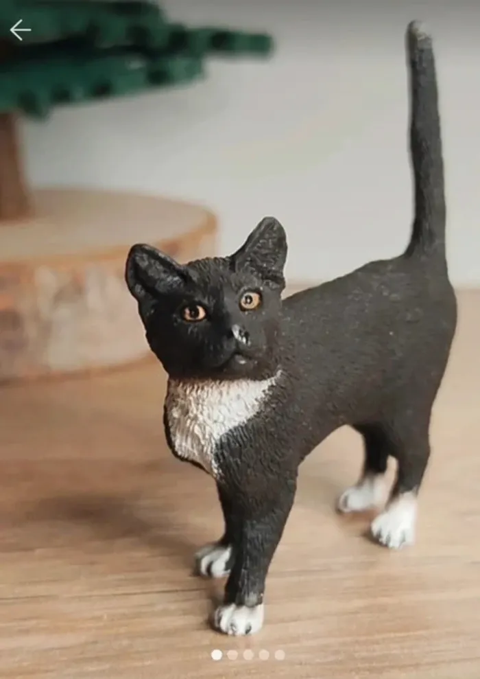 Schleich chat noir Figurine animal de compagnie