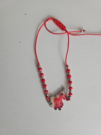 Bracelet réglable licorne