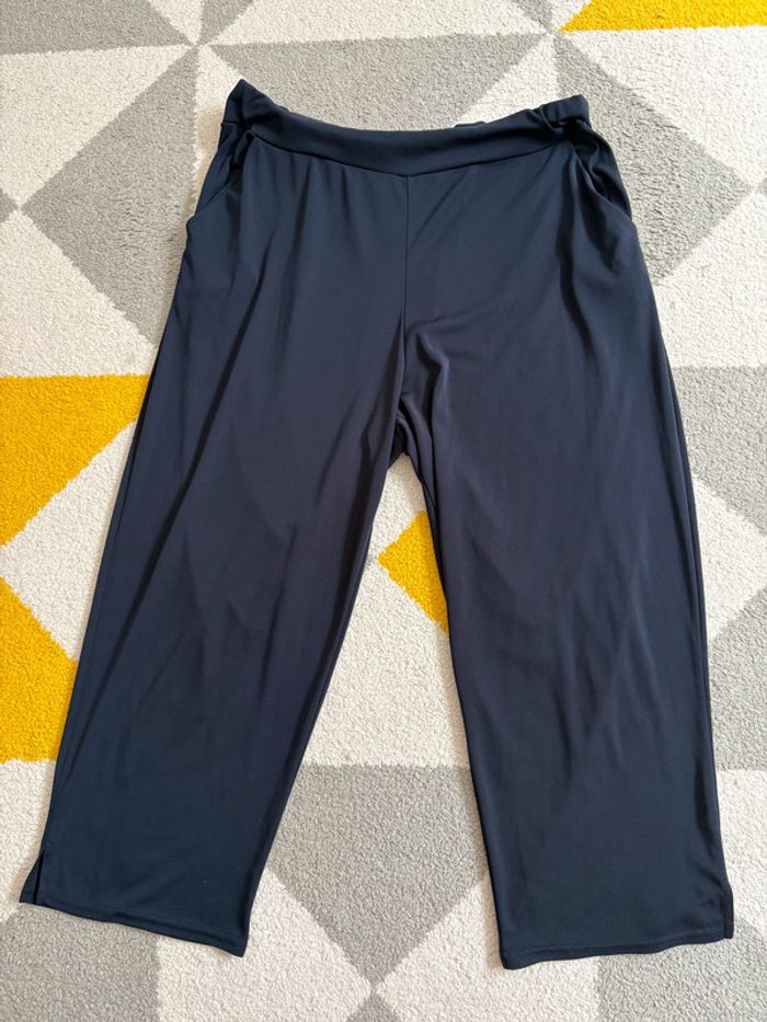 Pantacourt Toscane | Bleu marine | Taille 44 - photo numéro 2