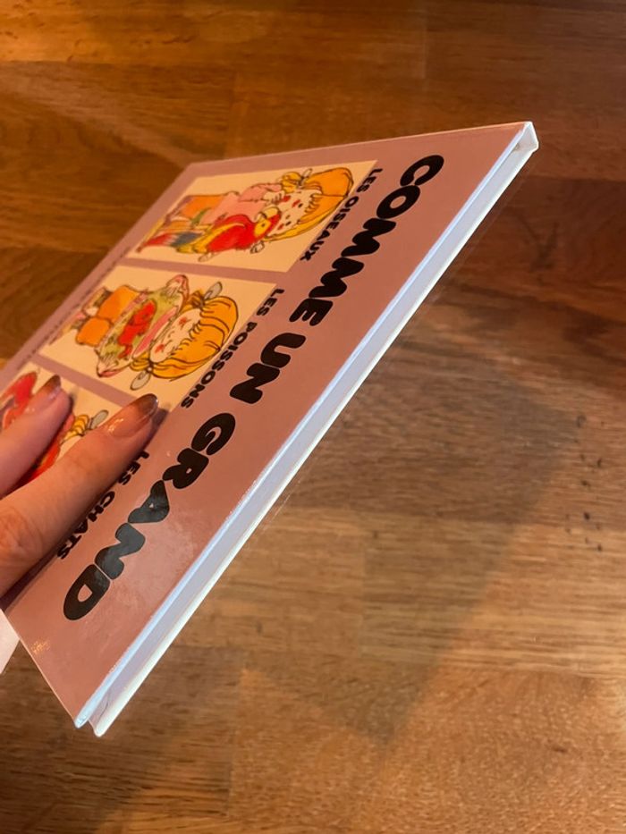 Livre Comme un grand Les oiseaux Les poissons Les chats - photo numéro 5