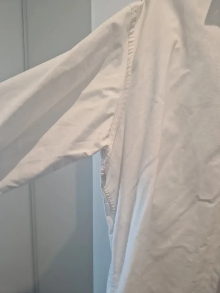 Chemise blanche marks and spencer taille l tres bon etat coton - photo numéro 3