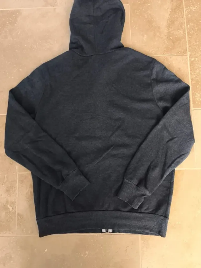 Magnifique sweat capuche zippé NFL M homme super Bowl New England LIII excellent état - photo numéro 11