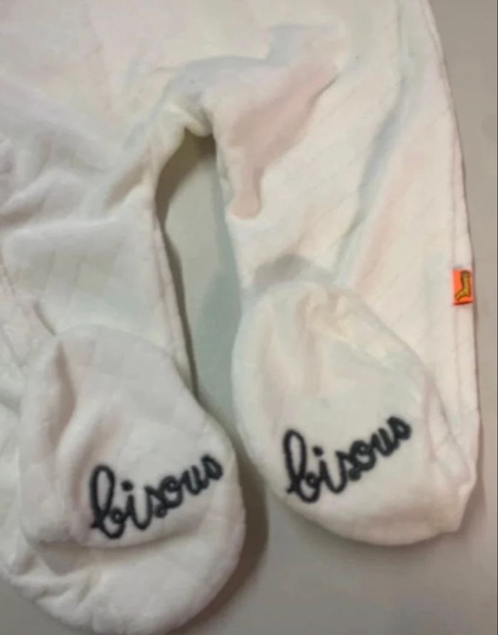 Pyjama bébé fille - neuf - Dpam - Taille 12 mois - photo numéro 2