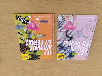 Livres animaux et bijoux en perles