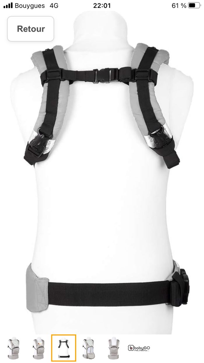 Porte bébé neuf - photo numéro 7