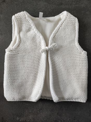 Gilet sans manches 3 mois