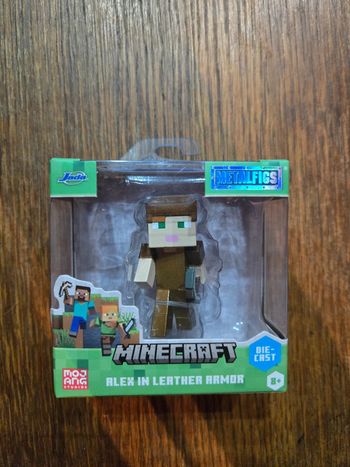 Figurine en metal neuve Minecraft