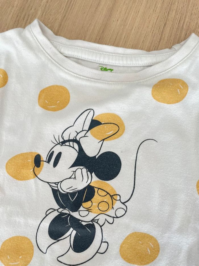 T shirt Minnie Disney fille taille 3 ans - photo numéro 3