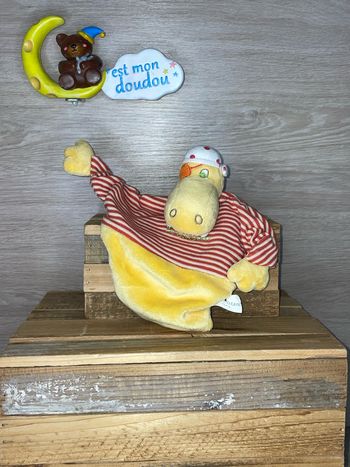 CB30 doudou hippopotame 🦛 carré blanc