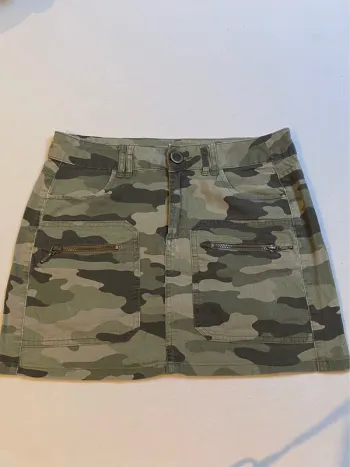 Jupe imprimée militaire