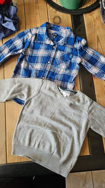Lot vêtements garçon