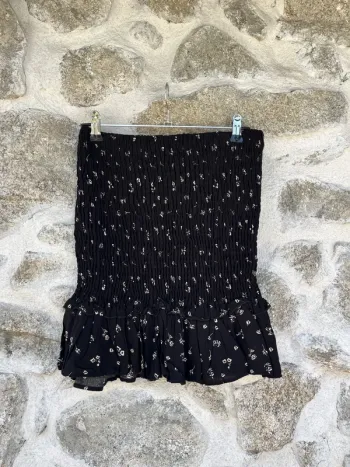 Jupe motif fleur